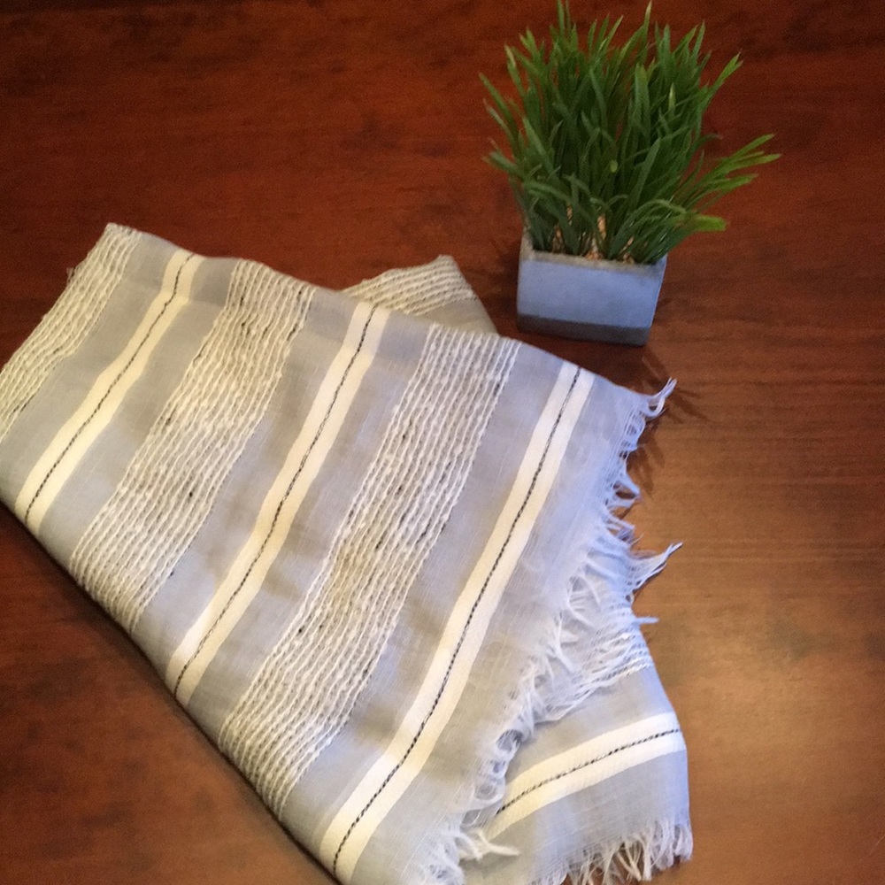 Striped scarf